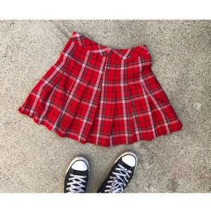 H&M pleated mini skirt